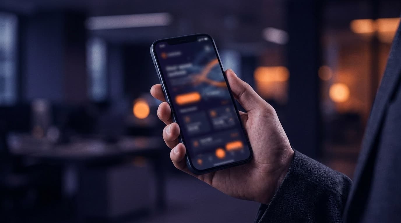Cobalt desk phone handset