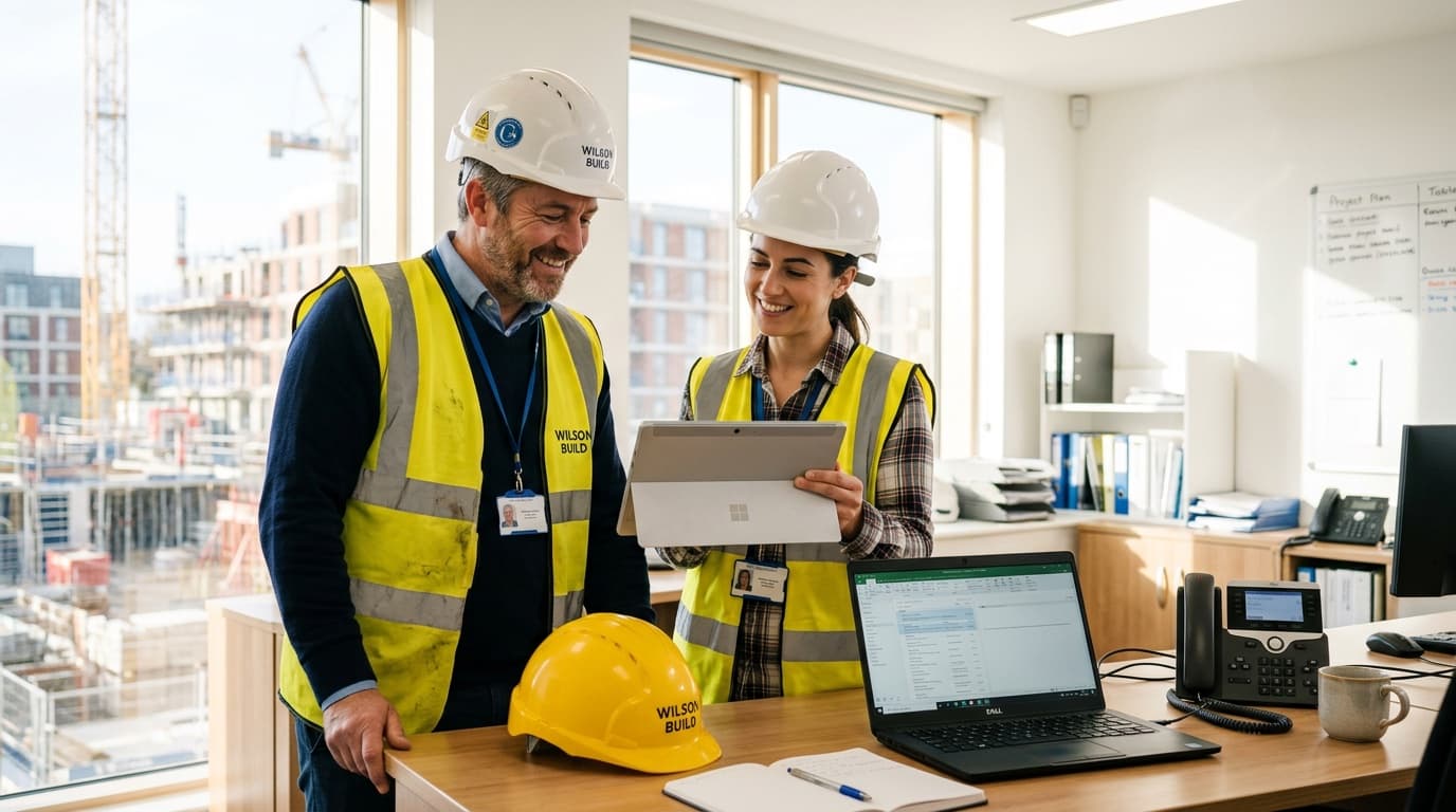 Cobalt it support for construction businesses in Sidmouth